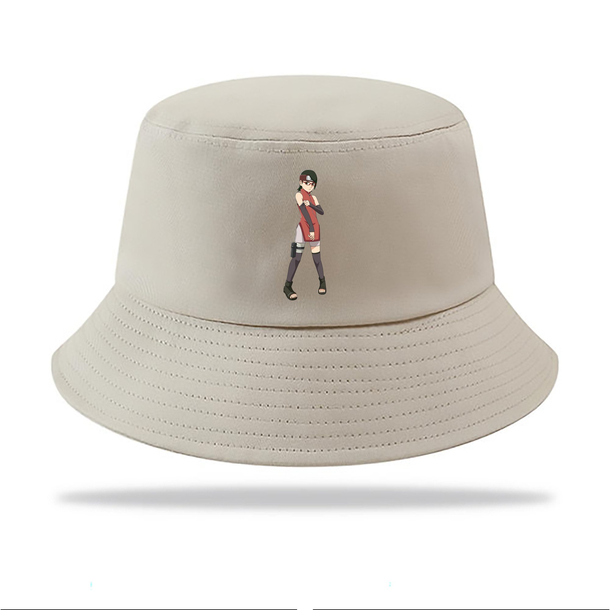 （画像用） NARUTO -ナルト- うちは サラダ Uchiha Sarada アウトドア日除けバケットハット